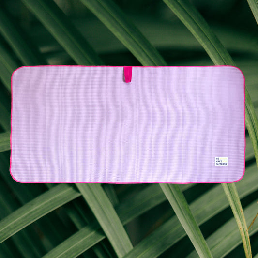 Reisehandtuch-Set Baumwolle Lila