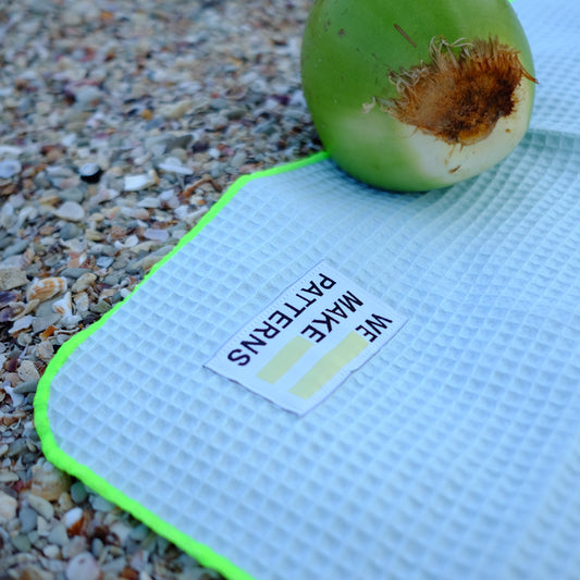 Reisehandtuch Baumwolle Klein Mint