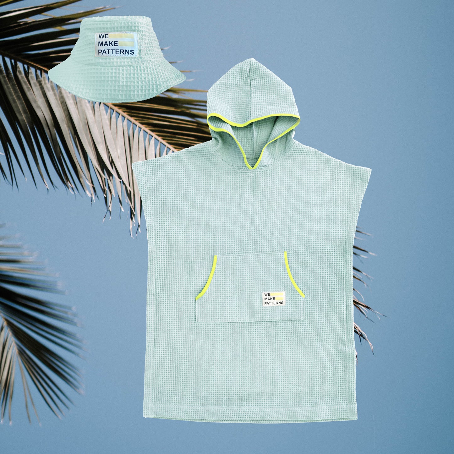 Poncho-Hut-Set Mint
