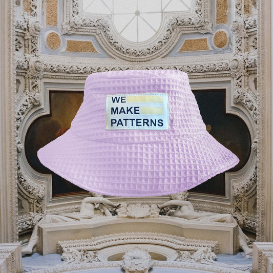 flieder lilac bucket hat baumwolle fischerhut sommer hut