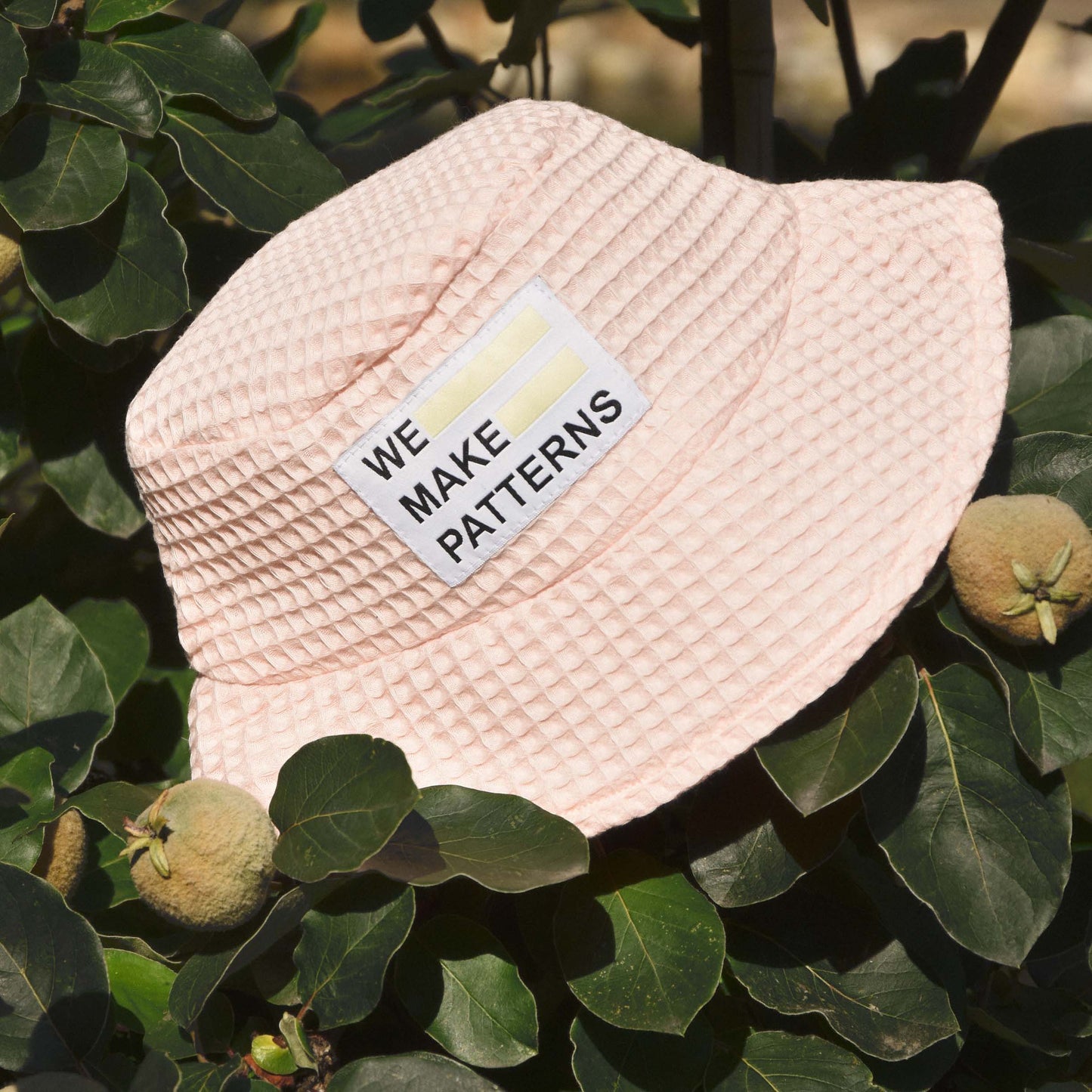 peach bucket hat baumwolle fischerhut sommer hut