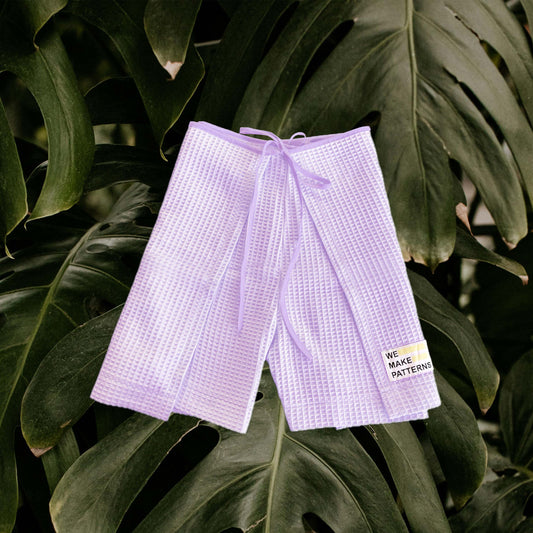 Wickelshorts Lila