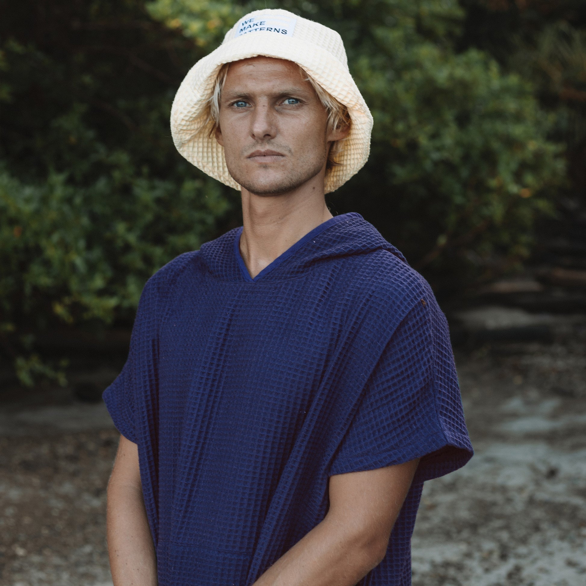 Nightblue Surf Poncho Umkleidehilfe unisex Handtuchponcho